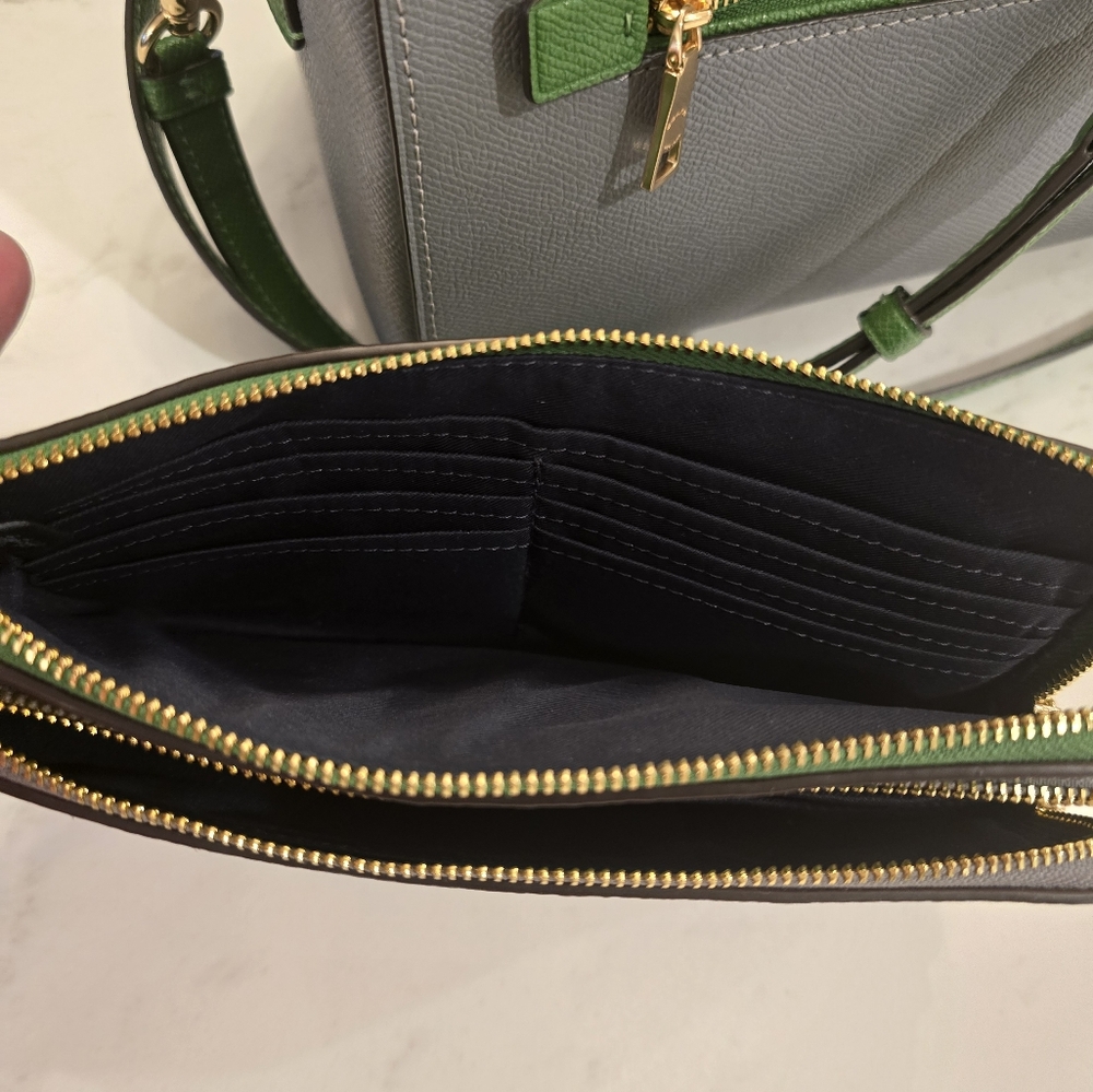 Coach Rowan Satchel & Double Zip Wallet - Picture 7 of 13